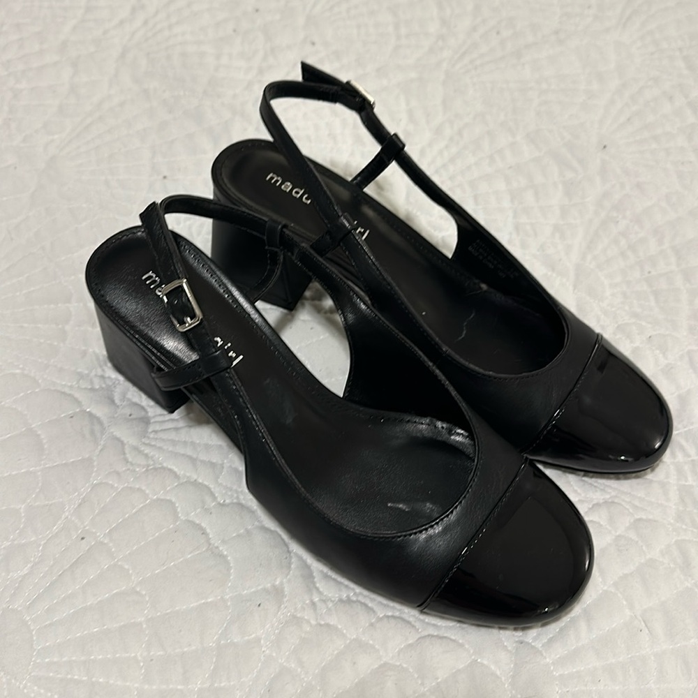 Madden girl strappy kitten heel